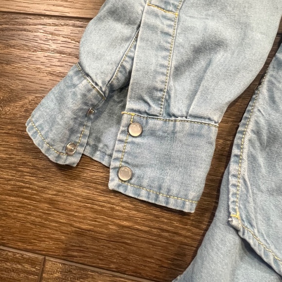 Soft Surroundings TopNotch 100% Tencel Denim Style Tunic Sz L - Picture 5 of 12